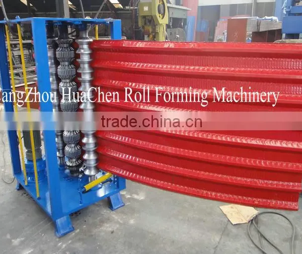 Metal Sheet Corrugated Roof Tile Arching Roll Forming Machine Price photo-4