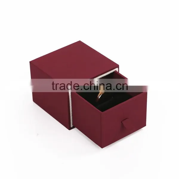 Custom Recycled Cardboard Sliding Jewelry Necklace Box photo-5