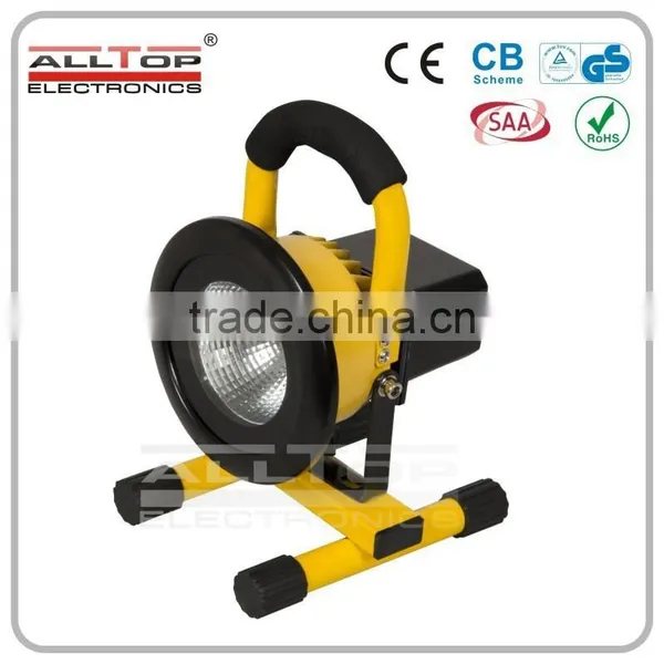 Aluminum Portable Waterproof Bridgelux Cob 10w Outdoor Led Flood Light