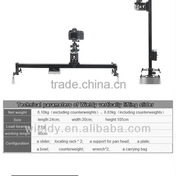 Multiple Function DSLR Camera Slider/ Vertically Lifting Video Slider/ Cannon Camera Slider photo-5