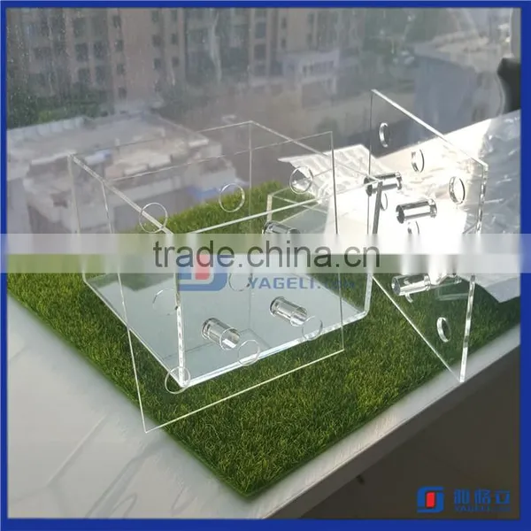 2016 Hot Sale!! China Manufactuer Flower Box Hold 9 Roses Acrylic Box for Fresh Roses photo-6