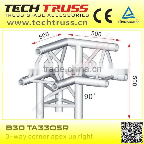 Medium Aluminium Triangle Truss For Lighting photo-2