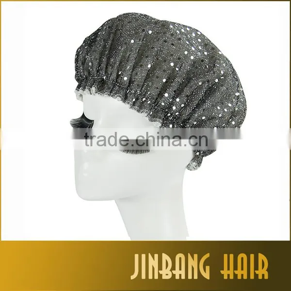 2016 New High Quality Night Sleep Cap Bonnet Hat For Long Hair Lady Girl Silk Hair Bonnet Nightcap photo-3