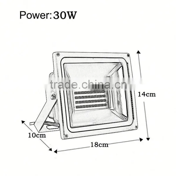 2015 New Waterproof IP65 RGB High Power Led Floodlight With IR Controller,outdoor Flood Light for Square Garden photo-2