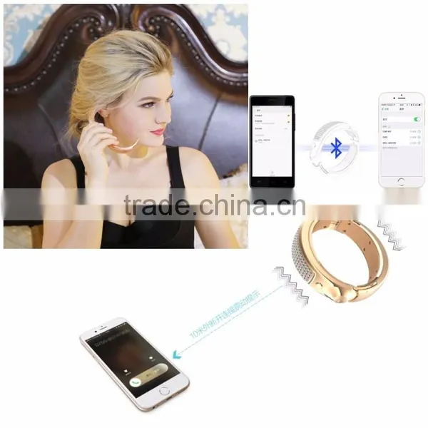 Jewellery Bluetooth Smart Bracelet Heart Rate Monitor Fashion Health Smart Bangle for IOS Android Phone photo-2