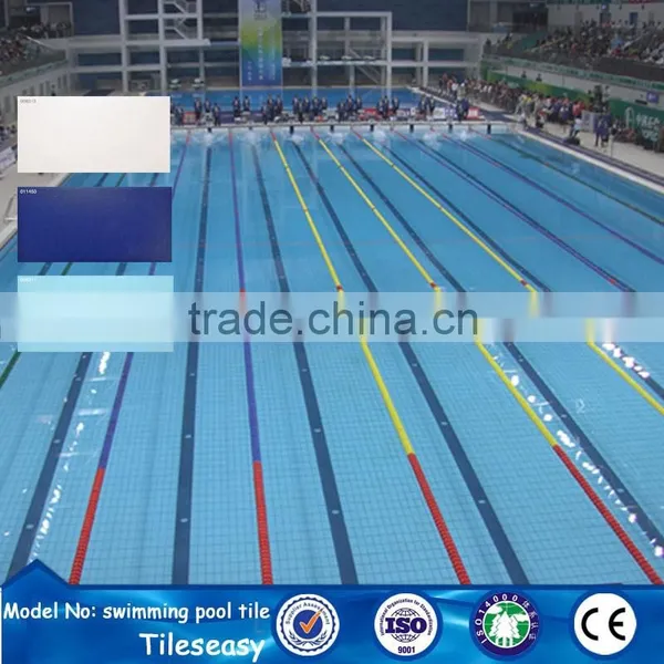 Italian Cheap Anti Skid Cobalt Blue Ceramic Tiles for Pools photo-2
