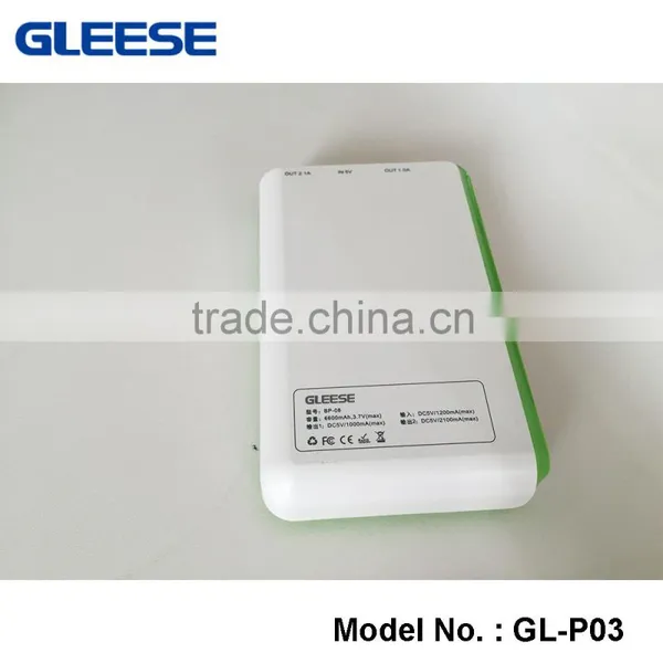 Smart Mobile Power Bank Portable Laptop Custom Power Bank 6600mAh photo-4