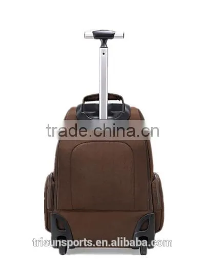 Hot Trendy 600d Computer Rolling Trolley Travel Backpack With Wheels photo-3