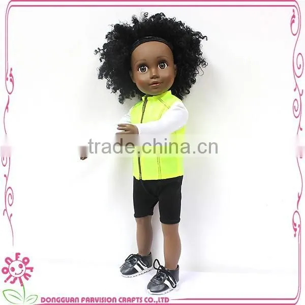 Baseball Black Doll With Wholesale Sneakers Shoes for Dolls