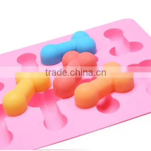1PCS NEW Sey Penis Cake Mold Dick Ice Cube Tray Silicone Mold Soap Candle Moulds Sugar Craft Tools Bakeware Chocolate Moulds photo-5
