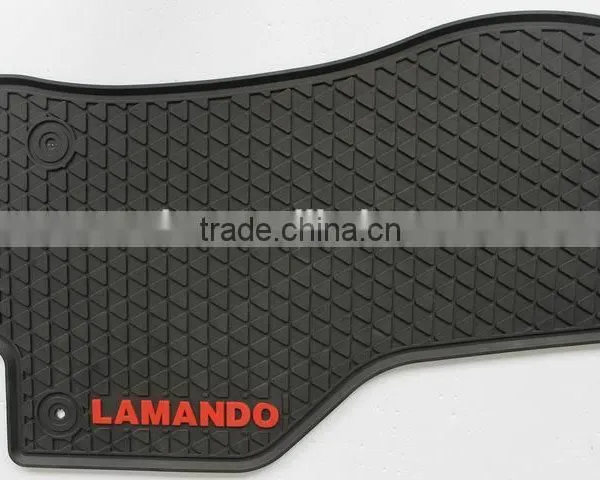 2016 Customized New Full Set Position 3D PVC Rubber Car Floor Mats For VW LAMANDO photo-4