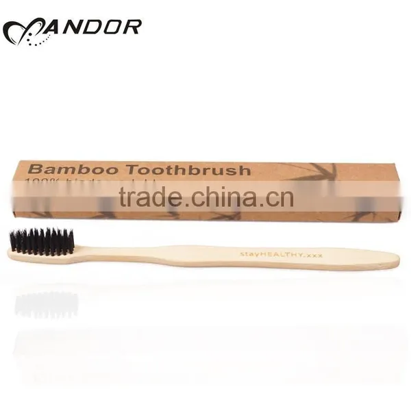 New Arrival Soft Bristle Bamboo Toothbrush