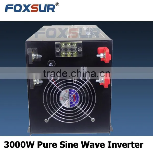 3000W LCD Display High Quality Full Power Big Power Pure Sine Wave Inverter 12V DC to 110V AC, DC to AC Solar Power Inverter photo-3