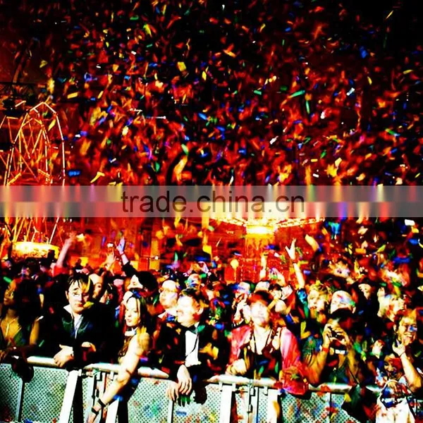 1200W Stage Equipment Color Paper Big Confetti Blower Machine With Flight Case photo-4