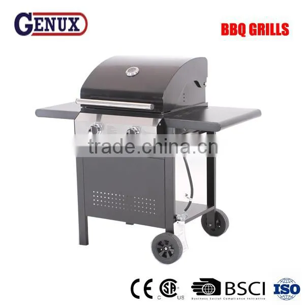Selling Well Gas Grill With 2 Rolling Casters