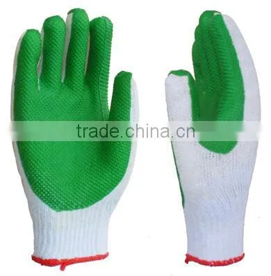 Superior Quality Palm Rubber Laminated Safety Working Gloves