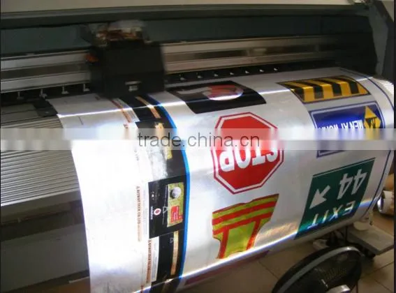 China Manufacturer Plastic PVC Printable Reflex Banner / Reflex Sticker for Outdoor Advertising photo-2