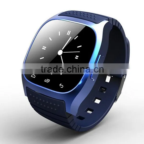 Waterproof Smartwatch M26 Bluetooth Smart Watch With Led Alitmeter Music Player Pedometer For Apple Ios Android Smart Phone photo-2