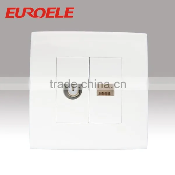 E-21 Europe Satelitte Socket + Data Socket