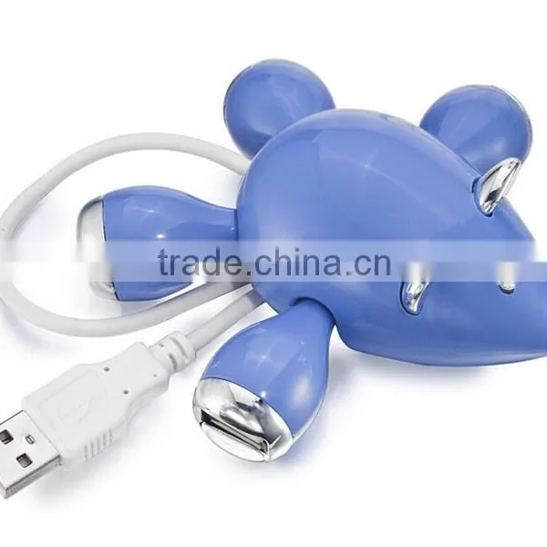 Funny Little Mouse-designed Usb 1.1 Hub Compatible With 2.0 photo-4