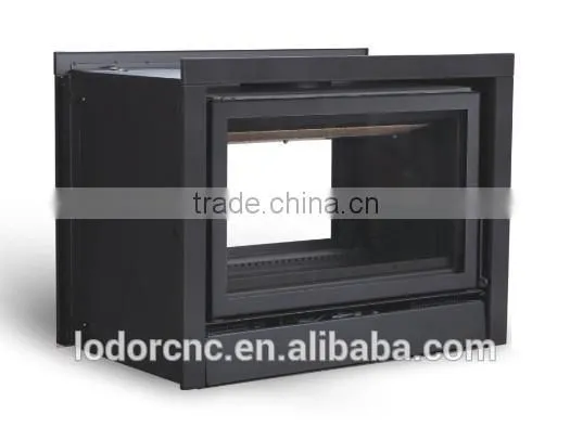 2 Sided Corner Wooden Fireplace photo-5
