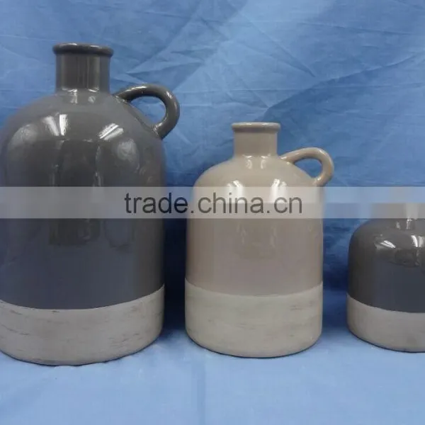 Ceramic Chinese Decorative Flower Vase for Home Centerpiece