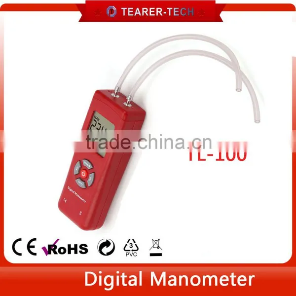 TL-100 Newly Dual Air Pressure Gauge Manometer Oil Pressure Gauge and Oxygen Manometer Pressure photo-3