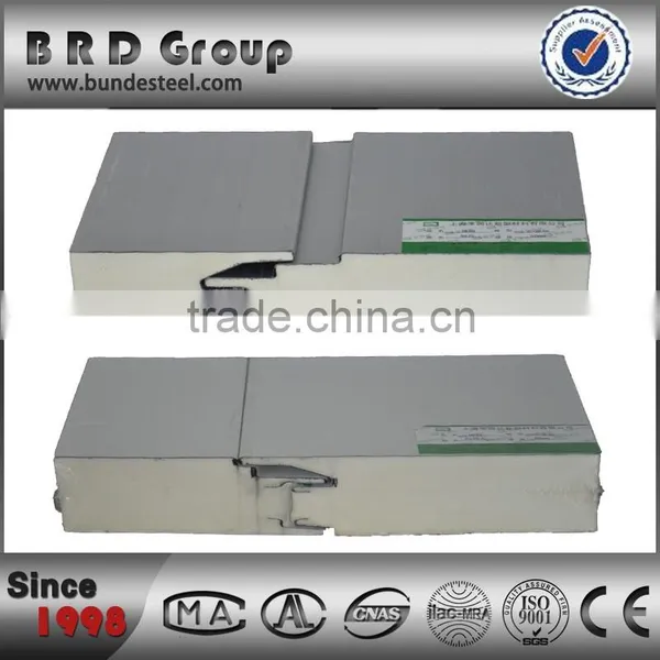 PUR/PIR Energy Saving Pu Sandwich Wall Panels photo-6