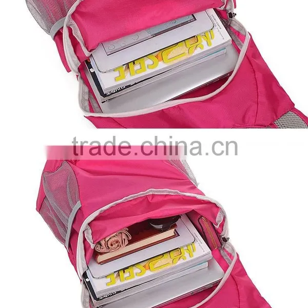 Durable Pink Hiking Backpacks Manufacturer BB015 photo-6