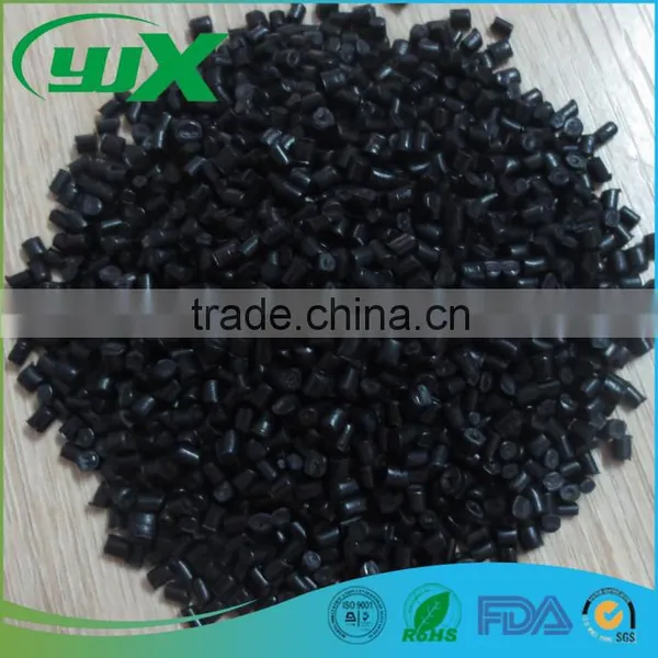 Reinforced Plastic Raw Material Pa6 Gf30 Black by Modified photo-2