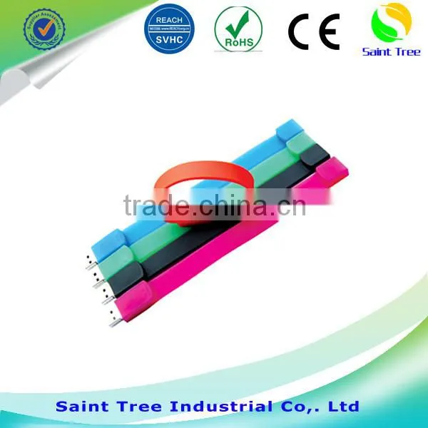 Logo Silicone Bracelet Usb Flash Drive photo-2