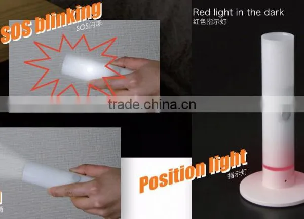 LED Mood Lamp Night Light, Candle Shaped, LED Emergency Torch, White Color photo-2