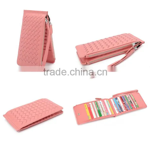 Genuine Leather Wallet Security Ladies Party Clutches Purse photo-4