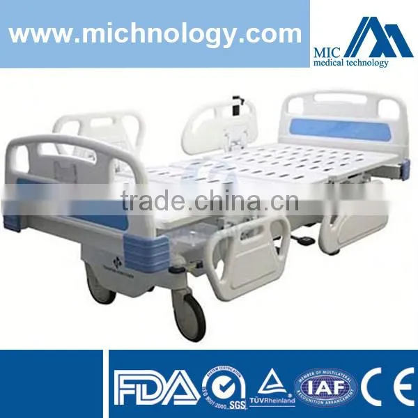 Good Quality Double Crank Manual Hospital Bed photo-2