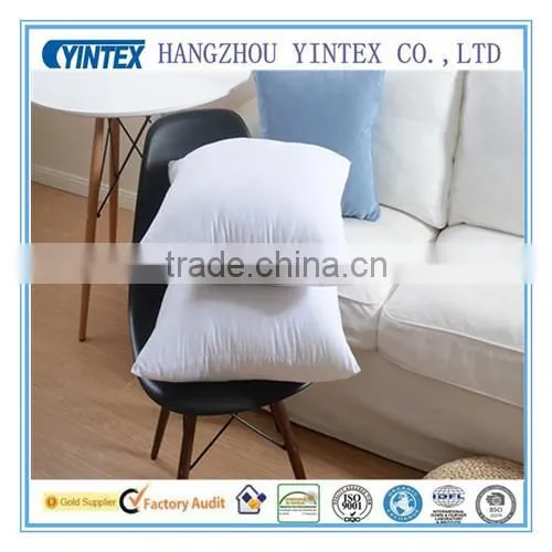 High Quality Queen or King 100% Polyester Fiber Filled White Pillows for Hotel