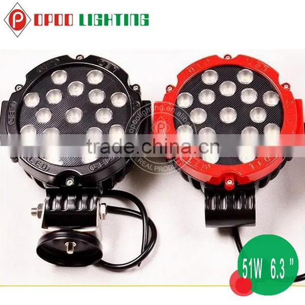 Cheap 24v Led Machine Work Light,6.3'' 51w 24v Led Machine Work Light photo-4