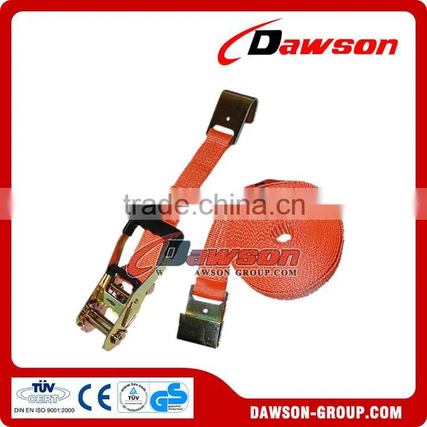 Flat Hook Ratchet Tie Down Straps photo-5
