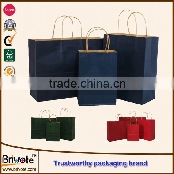 New Gift Kraft Paper Bags Kraft Paper Cement Bag Paper Bag Kraft photo-4