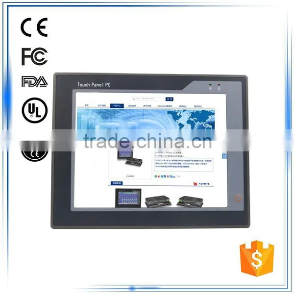 15 Inch Atom N2600 Dual-core 1.6Hz 2G RAM HMI QINGDAO Electronics Industrial pc photo-2
