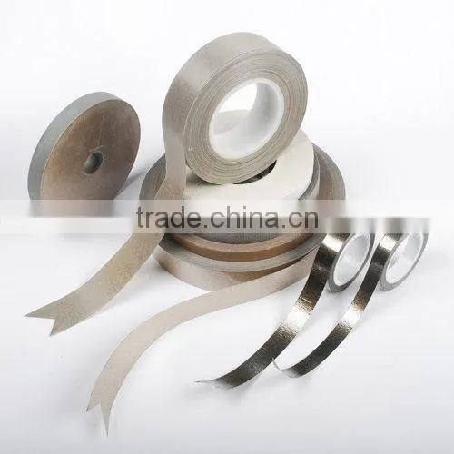 Single Side Reinforce Calcined Muscovite Tape With Fiber Cloth