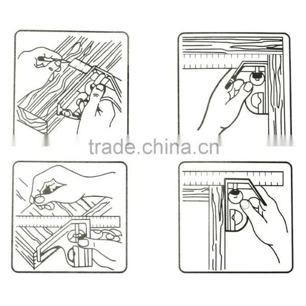 High Quality Levels Metric System Combination Square Ruler With Inexpensive photo-2