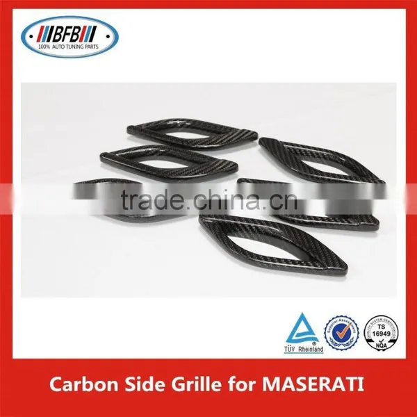 Auto Bodykits Wholesale FOR Marerati Quattroporte Side Vent Carbon Fiber photo-2