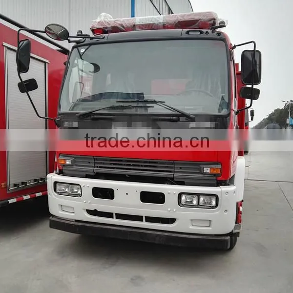 4*2 5m3 Double Cab Hot Selling Fire Truck Red Firefighting Truck photo-5