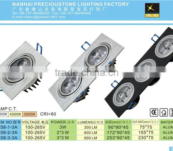Recessed Beans Smd 2*7W 2*5W Wall Led Indoor Light Cover photo-3