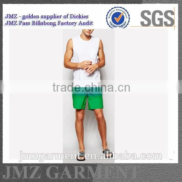 JMZ Wholesale Custom OEM Beach Shorts for Men Polyester Creat Your Own Design New Products 2015 Low Moq photo-5