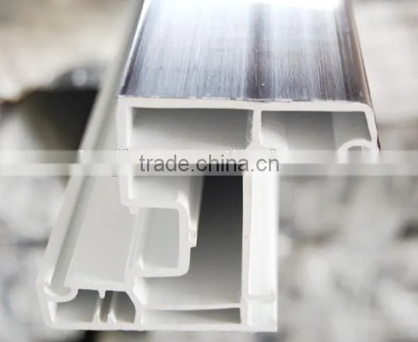 60 mm Plastic Window Mullion UPVC Profiles photo-3