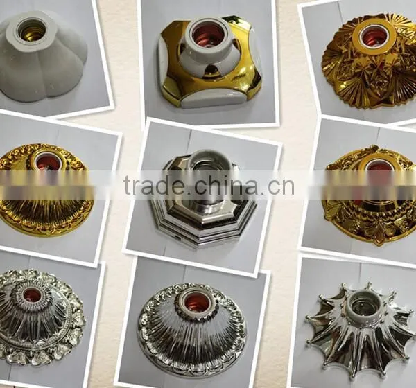 High Quality Diverse ABS Shell Full Copper Conductor,flame-retarded Base E27/B22 Ceiling Lamp Holder photo-2