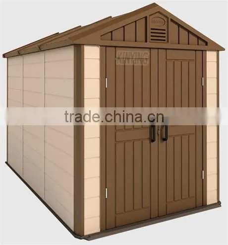 2016 Modern Design Plastic Shed Movable Summer House Easy Assembled photo-2