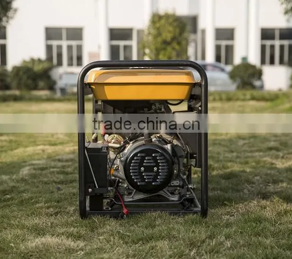 NIMBUS 2015 New Portable Single Phase 10HP Diesel Engine Powered Open-type Diesel 5KW Generator for Sale photo-4