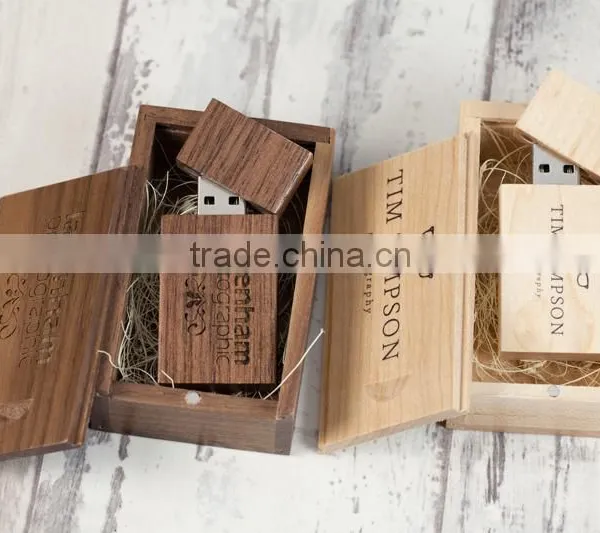 2016 Corporate Giveaway Gift Bamboo 16GB Wooden USB 2.0 Pendrive, Eco-friendly Wood Material Usb Flash Drive Wholesale photo-5